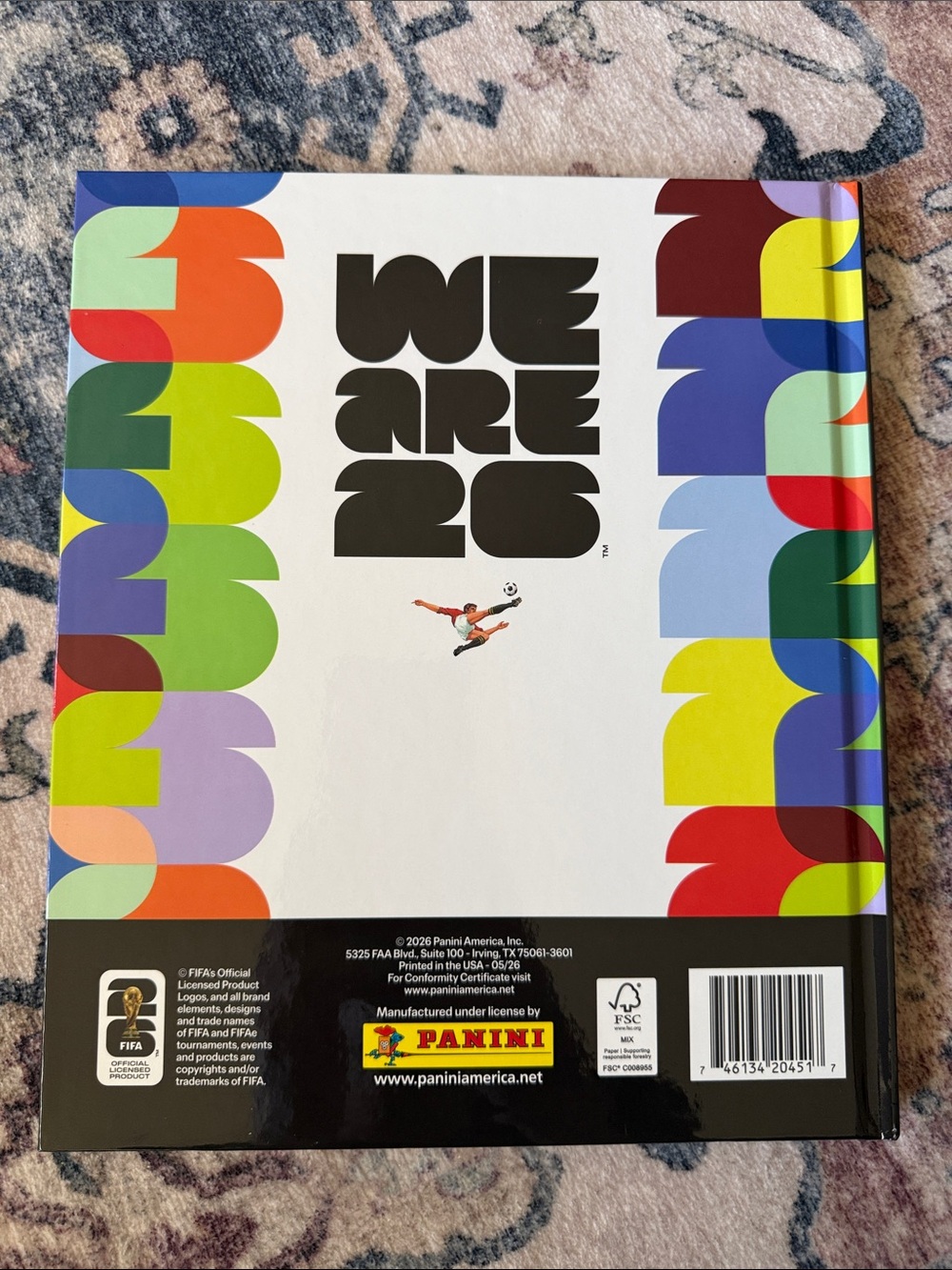 2026 FIFA World Cup Panini Official Sticker Hard Cover Album - Picture 2 of 4